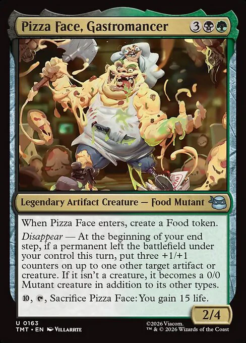Pizza Face, Gastromancer [ #0163 ] (TMT-U)