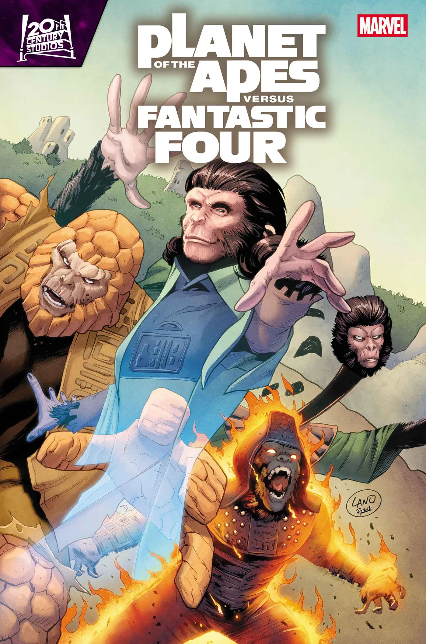 PLANET OF THE APES VS. FANTASTIC FOUR #2 - Image 2