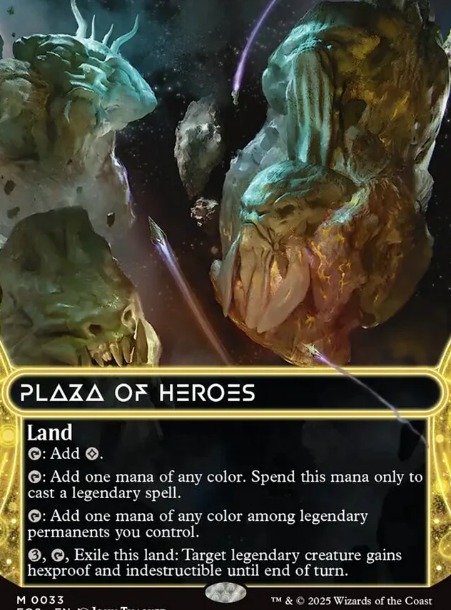 Plaza of Heroes [ #0033 Borderless Stellar Sights ] (EOS-M)
