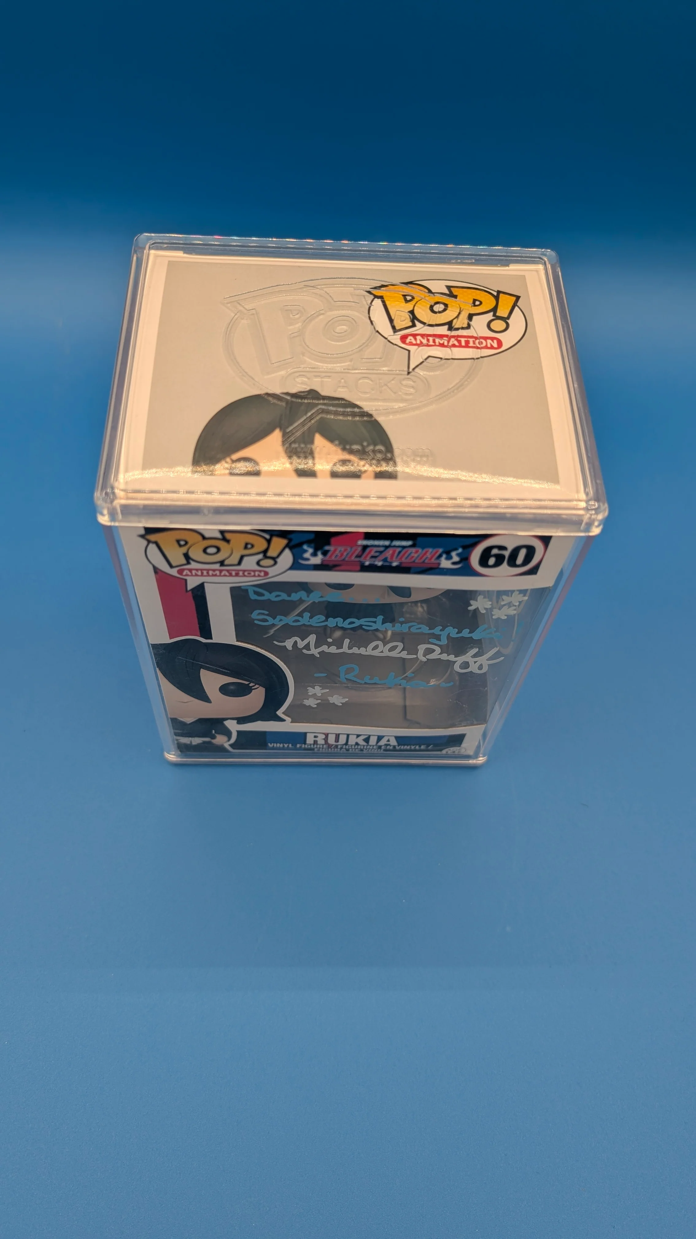 POP Figure: Bleach #0060 - Rukia (Signed by Michelle Ruff) (Light Box Wear) - Image 5
