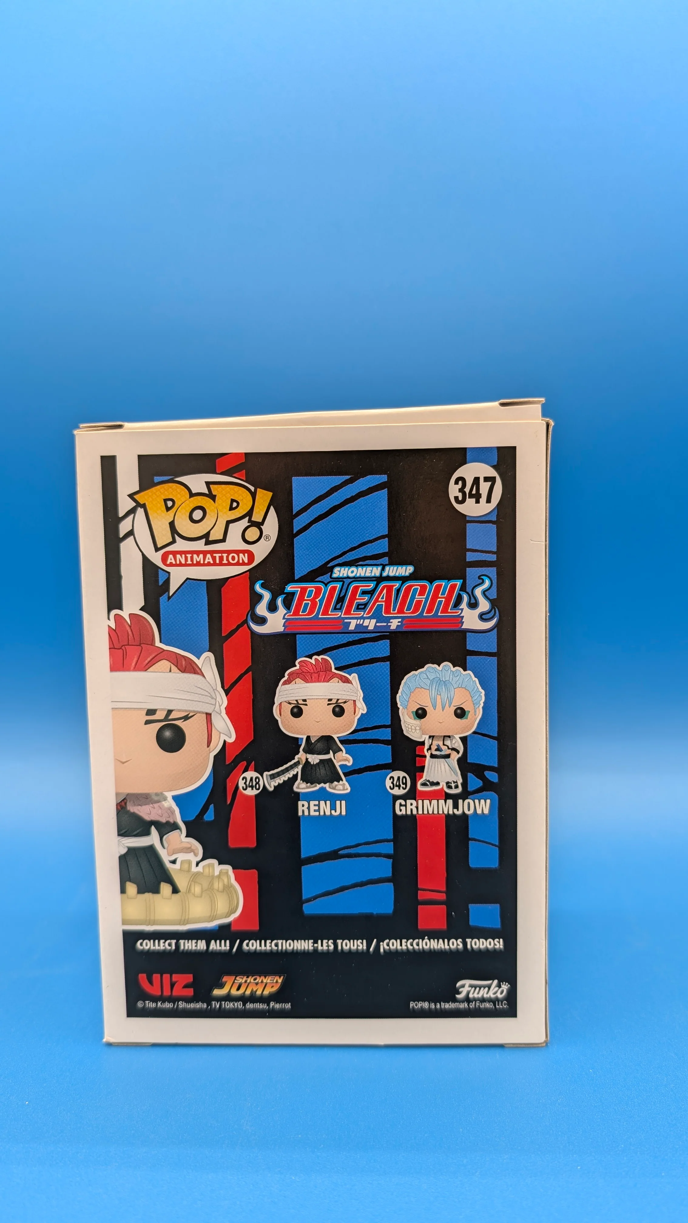 POP Figure: Bleach #0347 - Renji (Special Edition) (Light Box Wear) - Image 3