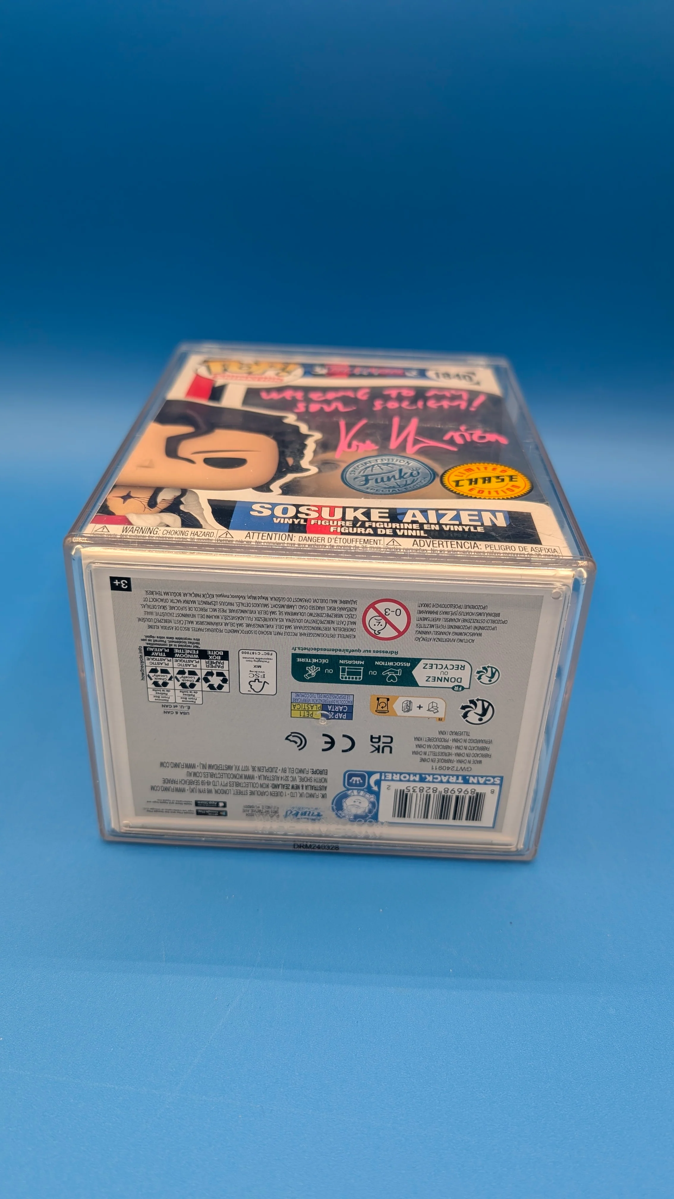 POP Figure: Bleach #1840 - Sosuke Aizen (Special Edition) (Chase) (Signed by Kyle Herbert) - Image 6