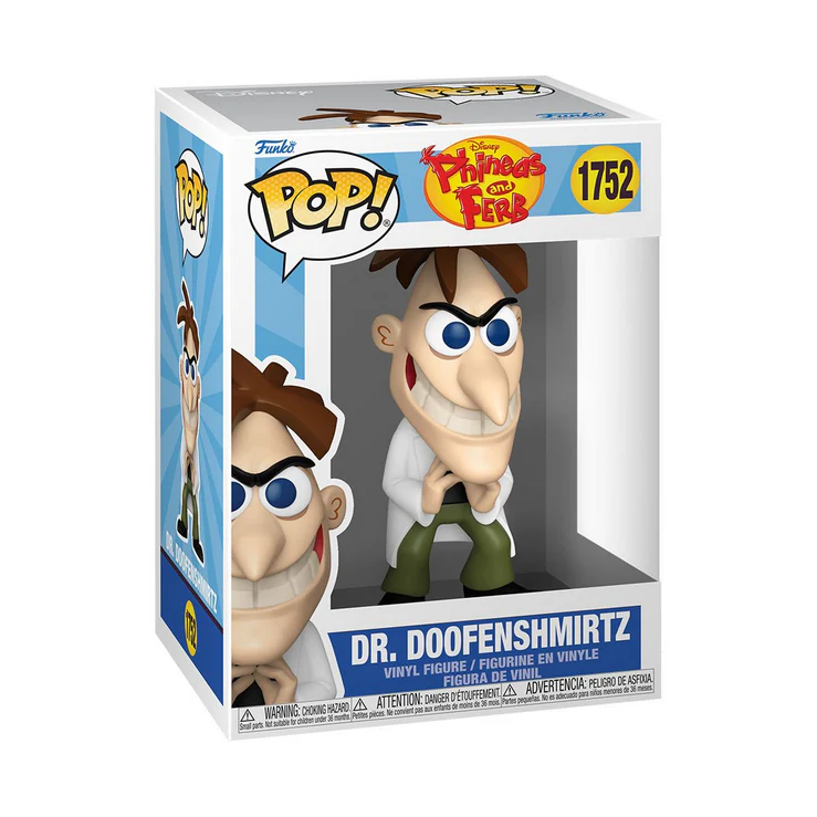 POP Figure: Disney Phineas and Ferb #1752 - Dr. Doofenshmirtz