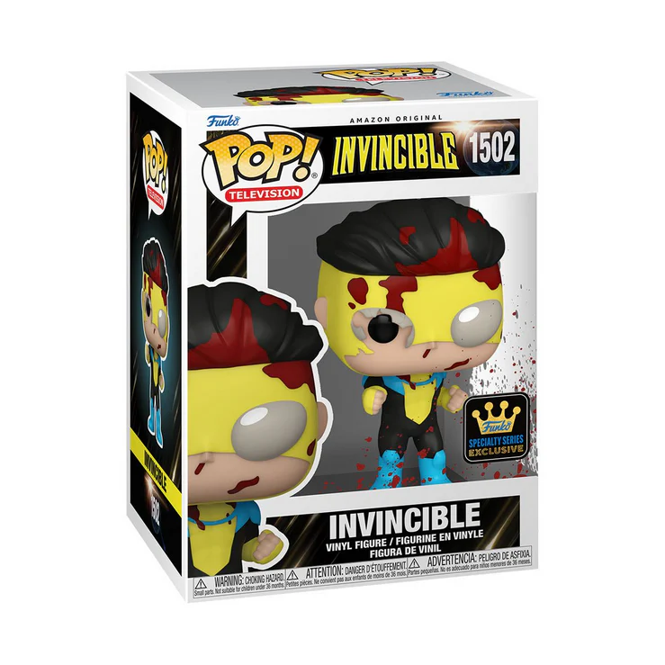 POP Figure: Invincible #1502 - Invincible with Broken Mask Bloody (Specialty)