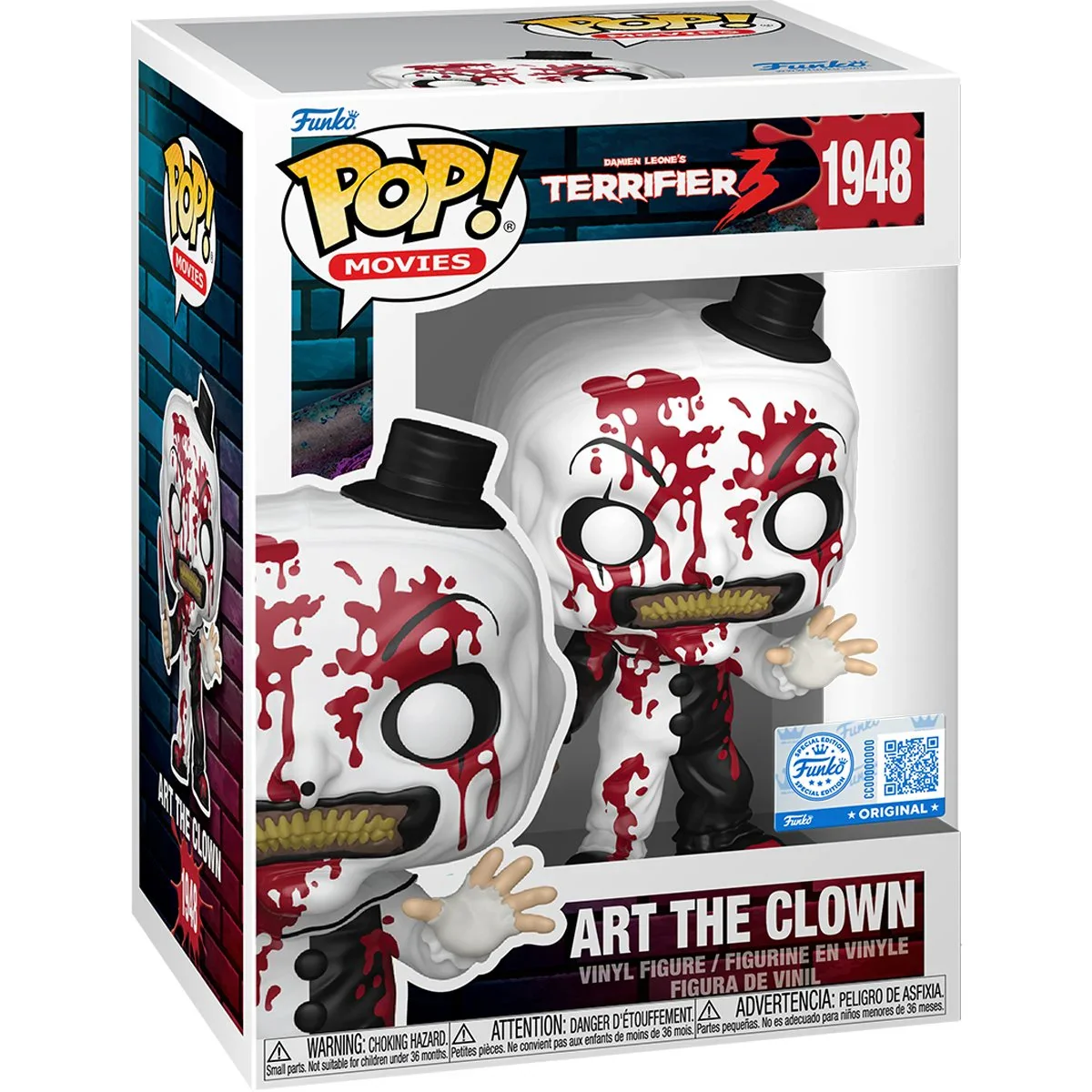 POP Figure: Horror Terrifier 3 #1948 - Art the Clown (EE)