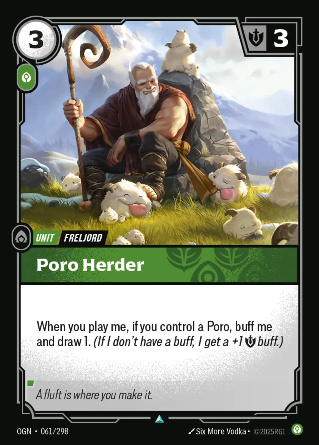 Poro Herder - 061/298 (OGN) Uncommon