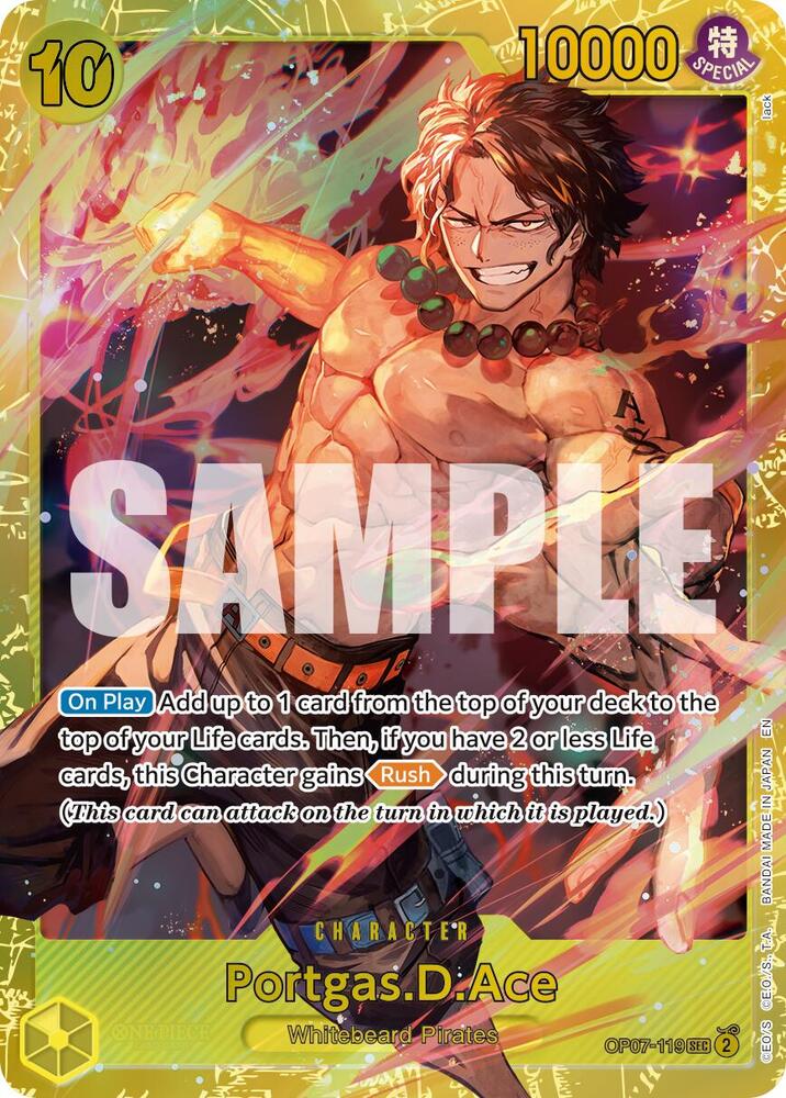 Portgas.D.Ace (OP07-119 SEC)(Reprint)