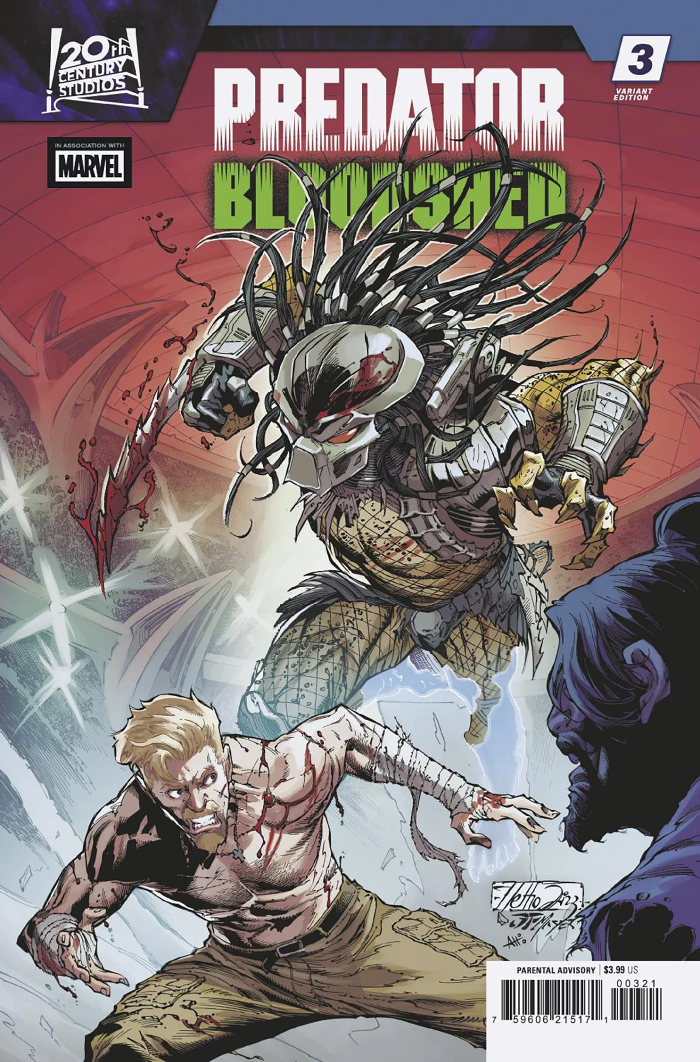 PREDATOR: BLOODSHED #3 NETHO DIAZ VARIANT