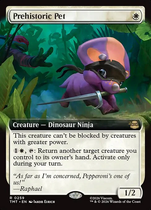 Prehistoric Pet [ #0259 Extended Art ] (TMT-R) - Image 2