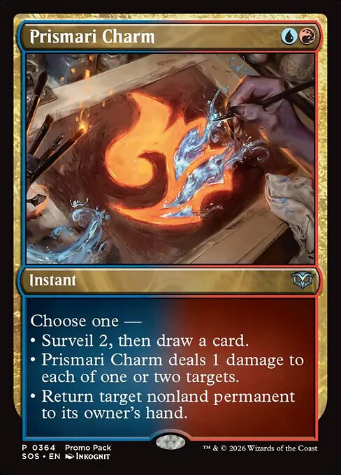 Prismari Charm [ #0364 FNM Style Promo ] (SOS-U) - Image 2