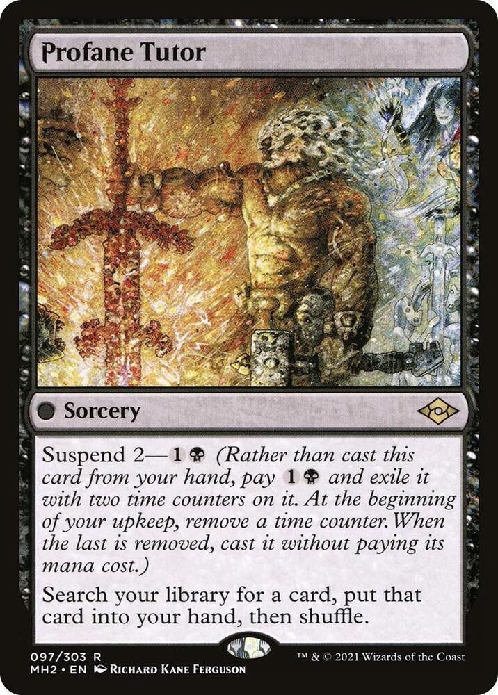 Profane Tutor (MH2-R) Light Play