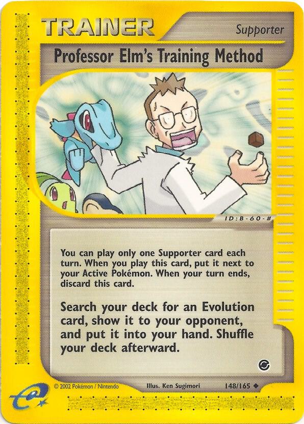 Professor Elm's Training Method - 89/115 (UF) Uncommon - Heavy Play Normal