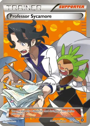 Professor Sycamore (114/114) Full Art - Image 2