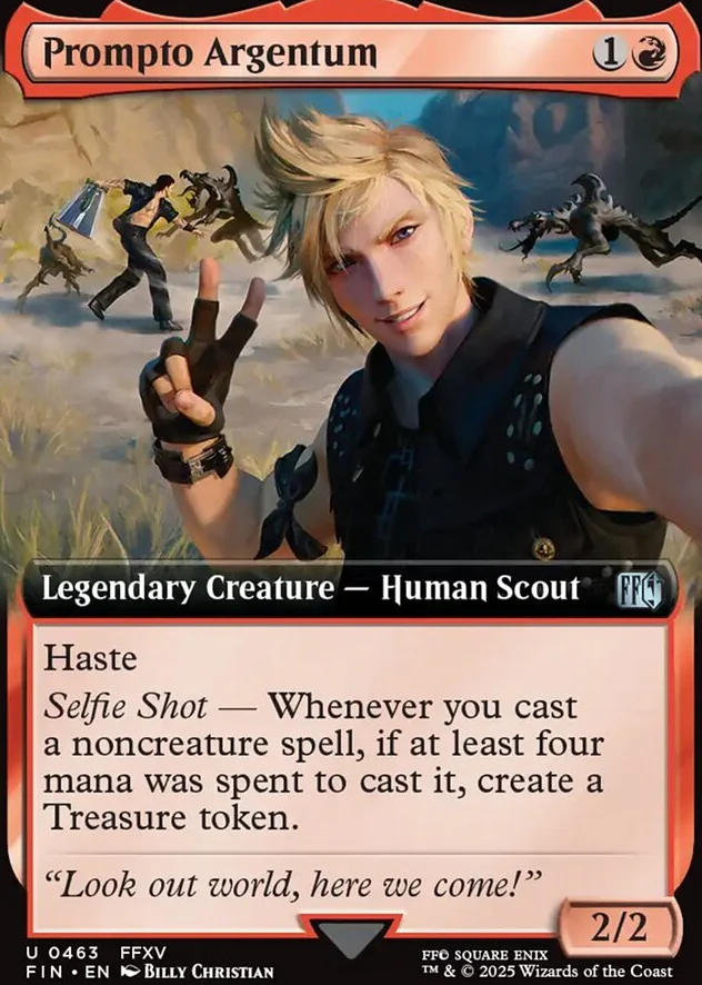 Prompto Argentum [ #0463 Extended Art ] (FIN-U) - Image 2