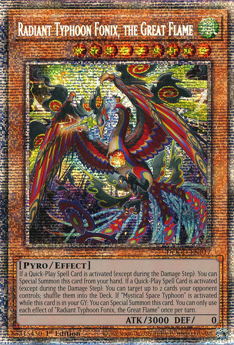 Radiant Typhoon Fonix, the Great Flame (DOOD-EN017)