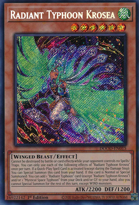 Radiant Typhoon Krosea (DOOD-EN015)