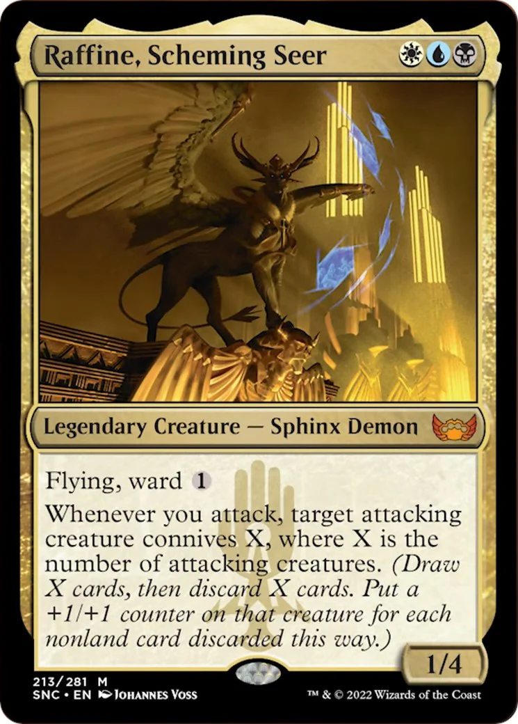 Raffine, Scheming Seer [ #213/281 ] (SNC-M) - Image 2