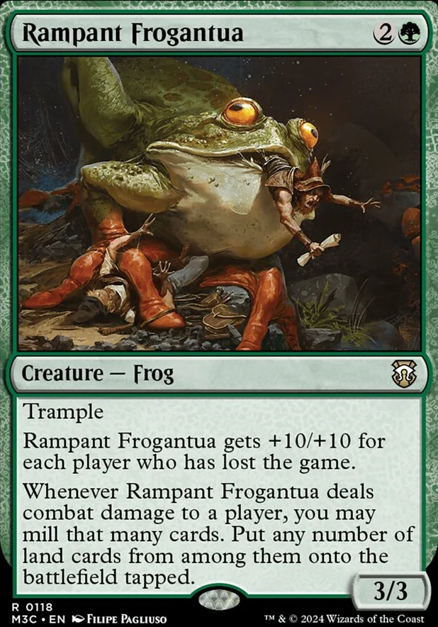 Rampant Frogantua [#0118] (M3C-R)