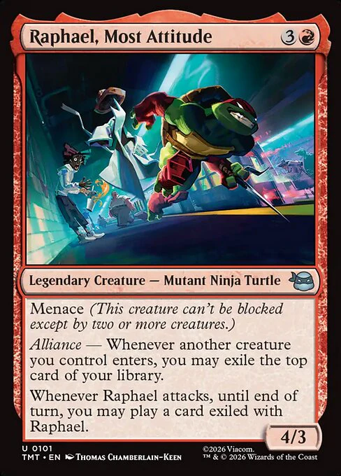 Raphael, Most Attitude [ #0101 ] (TMT-U)