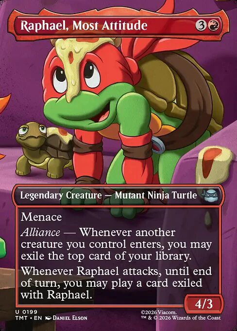 Raphael, Most Attitude [ #0199 Scene Borderless ] (TMT-U)