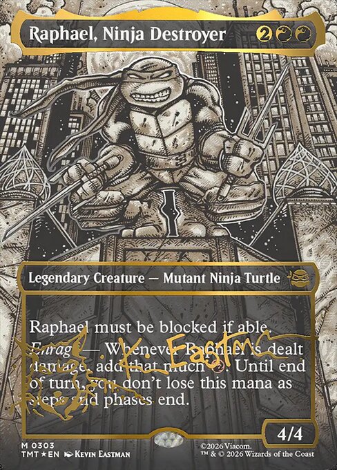 Raphael, Ninja Destroyer [ #0303 Headliner ] (TMT-M)