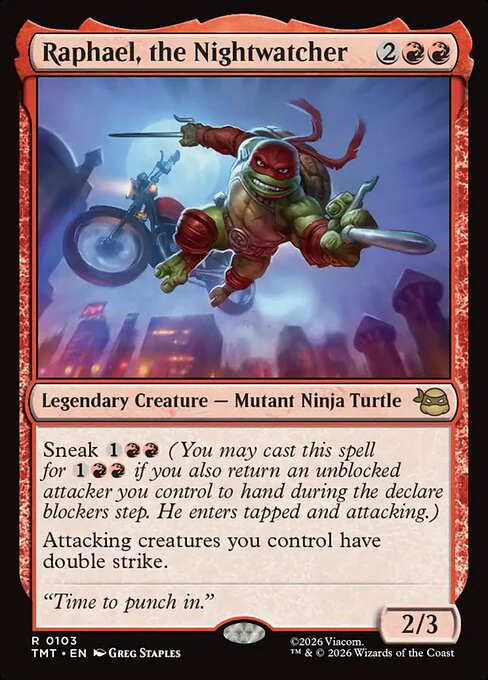 Raphael, the Nightwatcher [ #0103 ] (TMT-R)