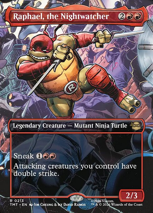 Raphael, the Nightwatcher [ #0213 Scene Borderless ] (TMT-R) - Image 2