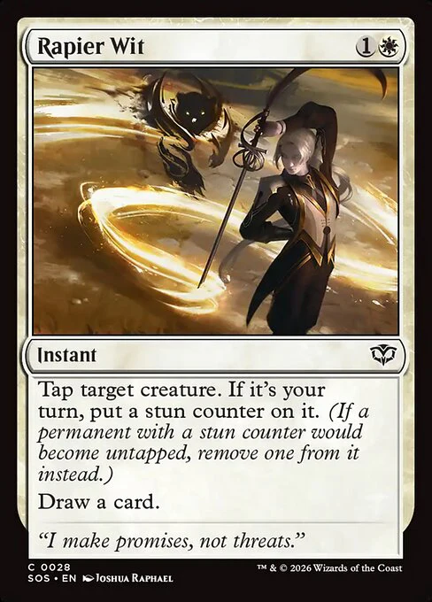 Rapier Wit [ #0028 ] (SOS-C)