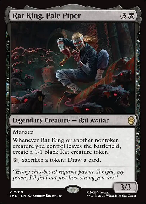 Rat King, Pale Piper [ #0019 Surge Foil ] (TMC-R)