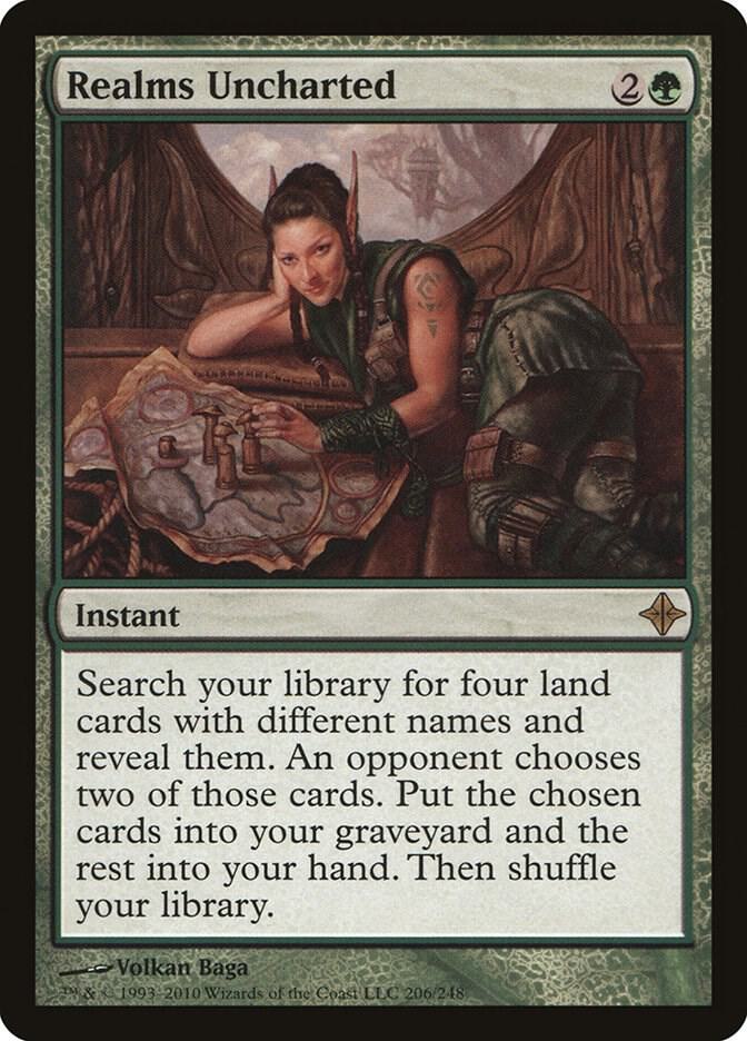 Realms Uncharted (ROE-R) Light Play - Foil