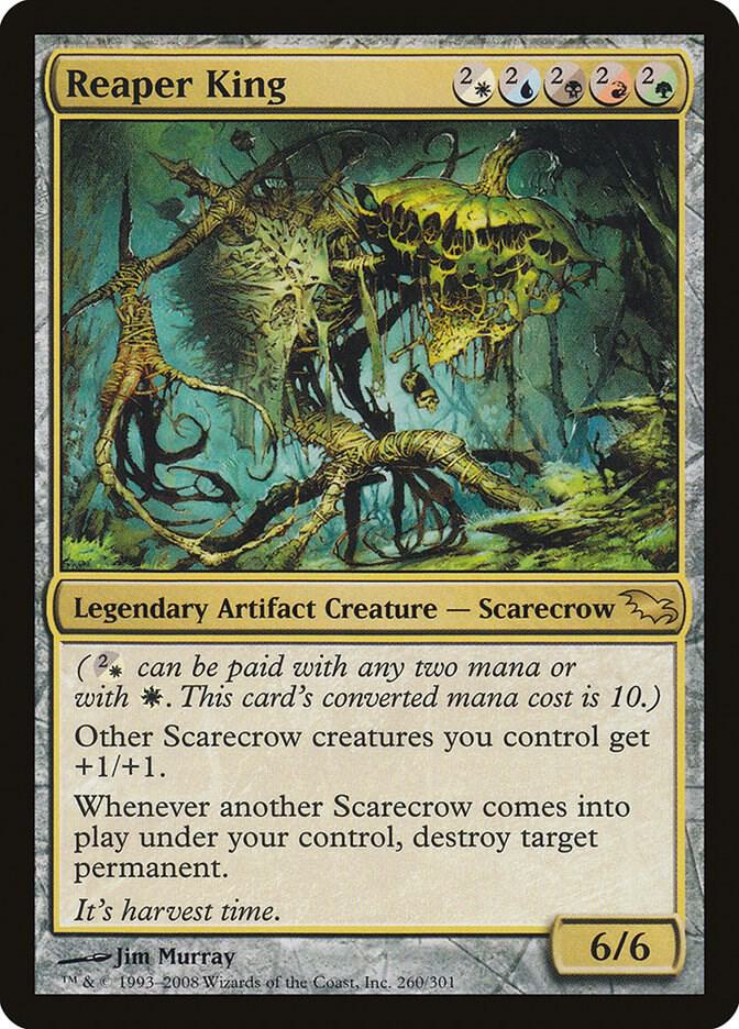 Reaper King (SHM-R-FOIL) Heavy Play