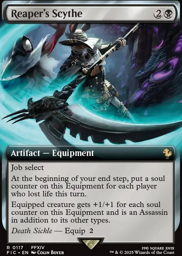 Reaper's Scythe [ #0117 Extended Art ] (FIC-R) - Image 2