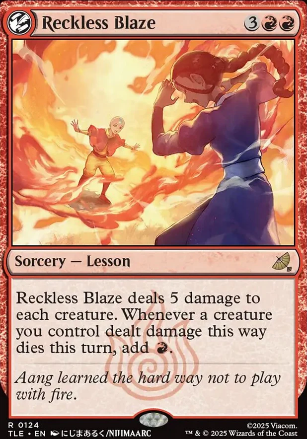 Reckless Blaze [ #0124 ] (TLE-R) - Image 2