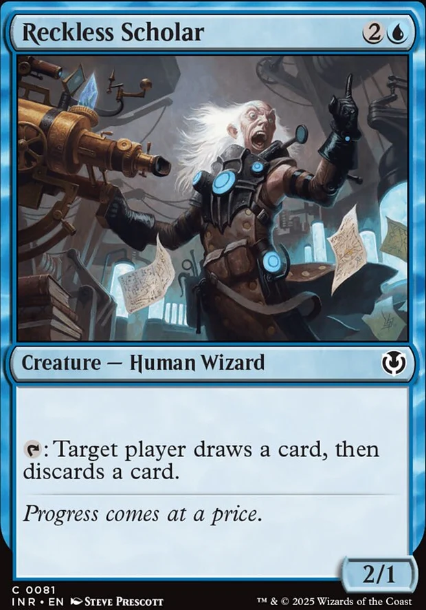 Reckless Scholar [ #0081 ] (INR-C)
