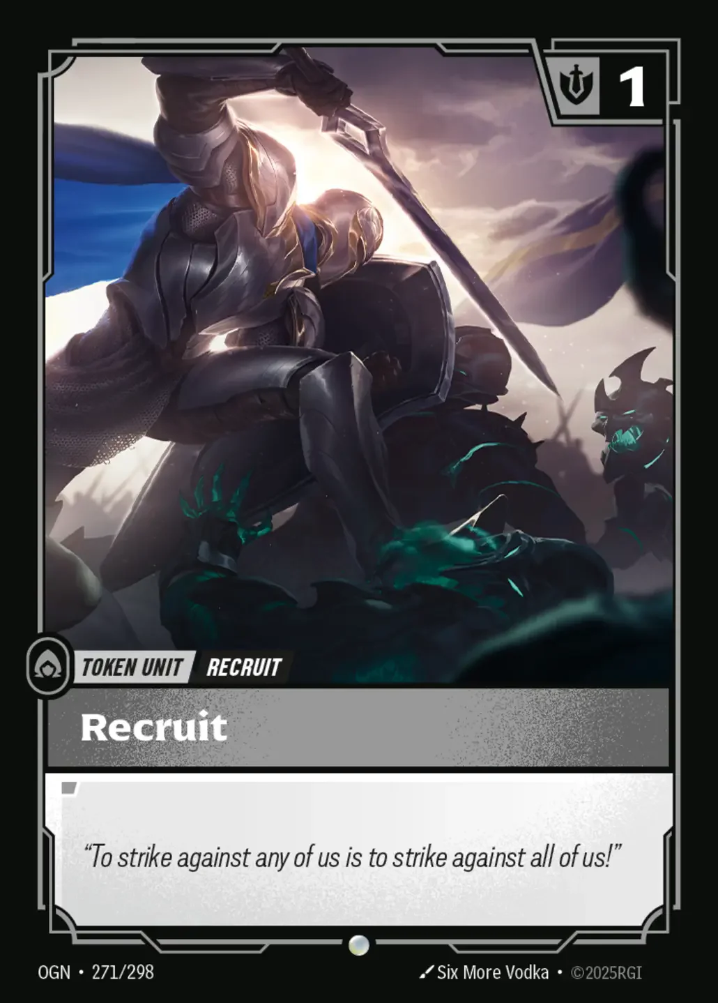 Recruit (271) // Buff - 271/298 (OGN) Common