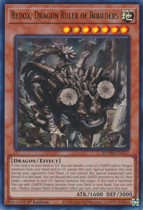 Redox, Dragon Ruler of Boulders (BLMM-EN117)
