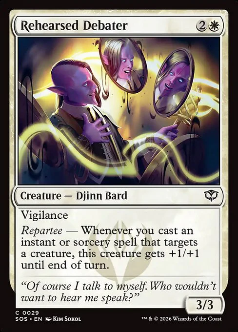 Rehearsed Debater [ #0029 ] (SOS-C)