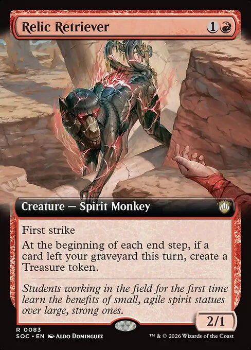 Relic Retriever [ #0083 Extended Art ] (SOC-R)
