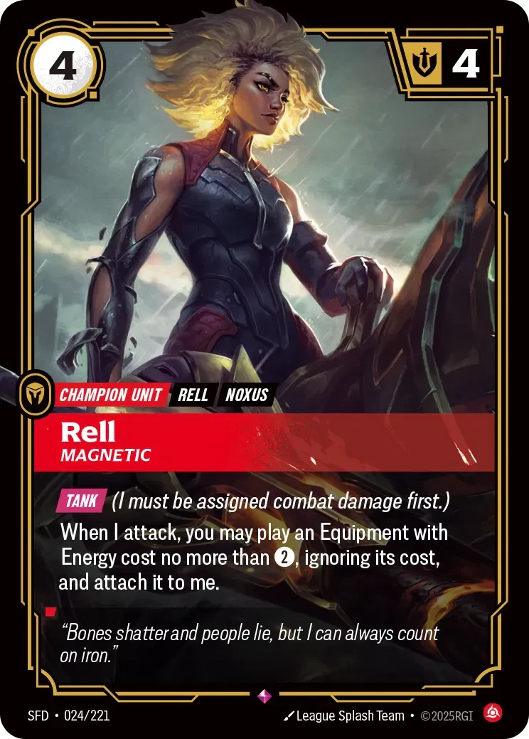 Rell - Magnetic - 024/221 (SFD) Rare