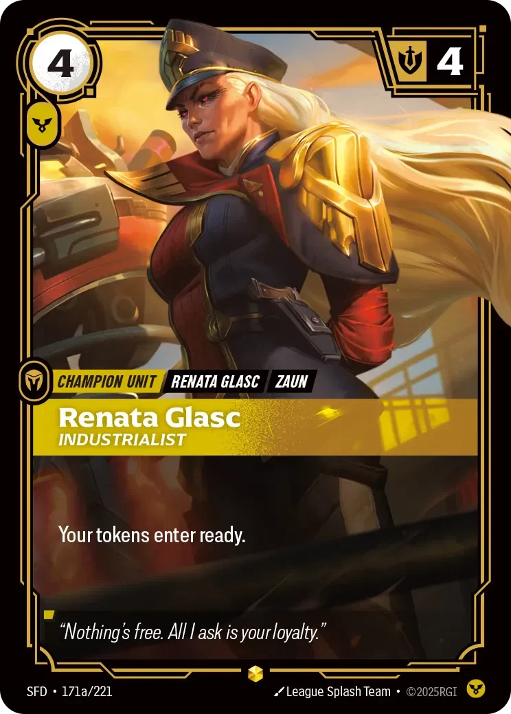 Renata Glasc - Industrialist (Alternate Art) - 171a/221 (SFD) Showcase