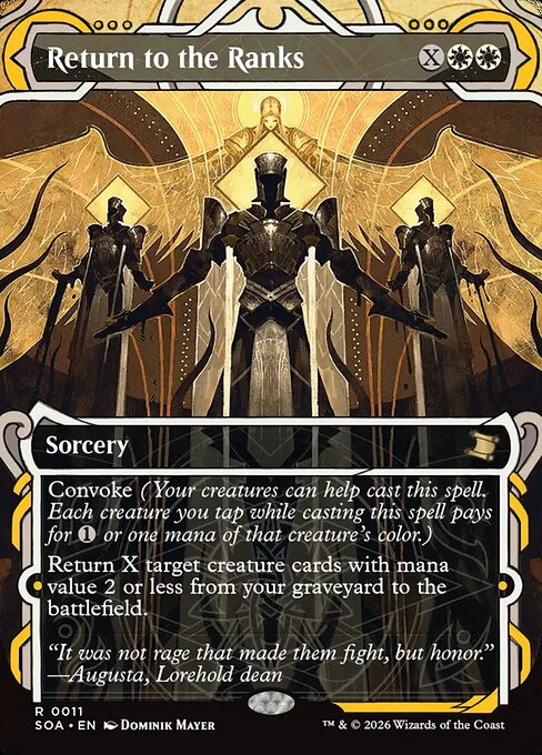 Return to the Ranks [ #0011 ] (SOA-R) - Image 2
