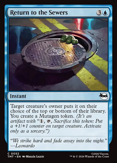Return to the Sewers [ #0052 ] (TMT-C) - Image 2