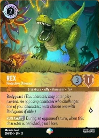 Rex - Protective Dinosaur (Wilds Unknown - 206/204) Epic