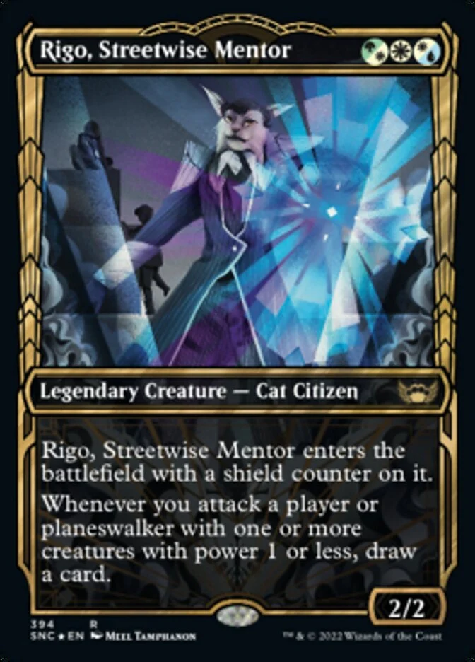 Rigo, Streetwise Mentor [ #394 Gilded Foil ] (SNC-R)