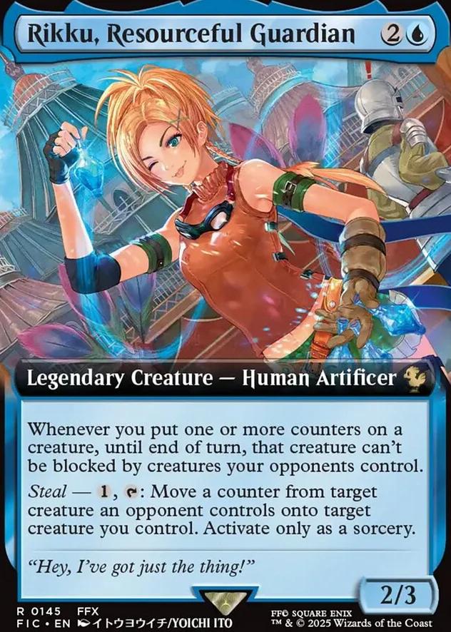 Rikku, Resourceful Guardian [ #0145 Extended Art ] (FIC-R)