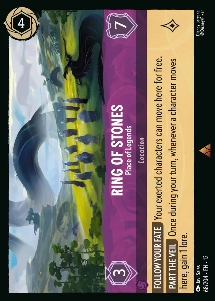 Ring of Stones - Place of Legends (Wilds Unknown - 068/204) Rare