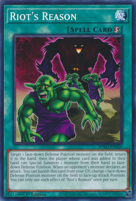 Riot's Reason (BPRO-EN069)