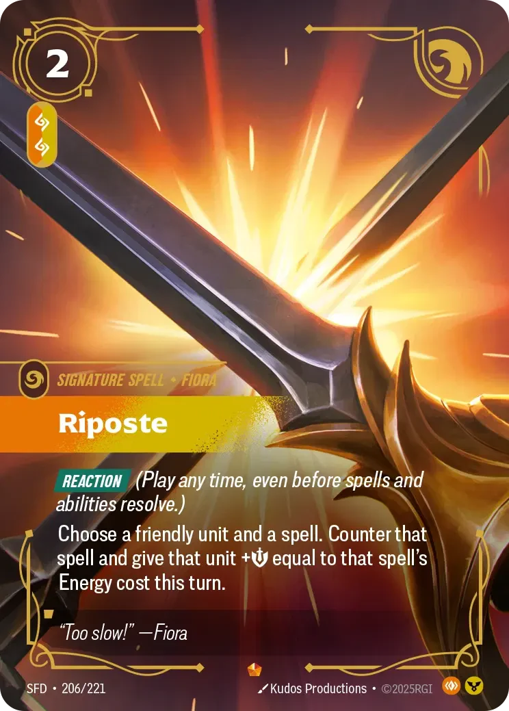 Riposte - 206/221 (SFD) Epic
