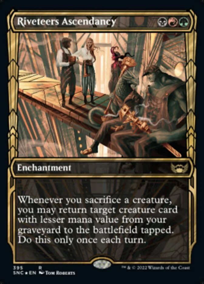 Riveteers Ascendancy [ #395 Gilded Foil ] (SNC-R)