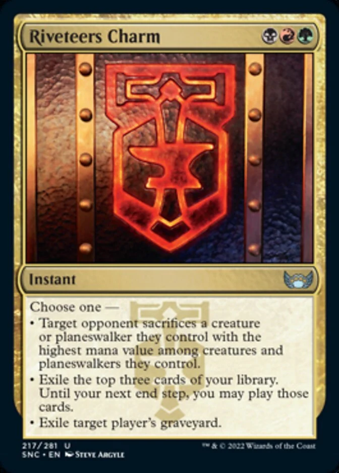 Riveteers Charm [ #217/281 ] (SNC-U)